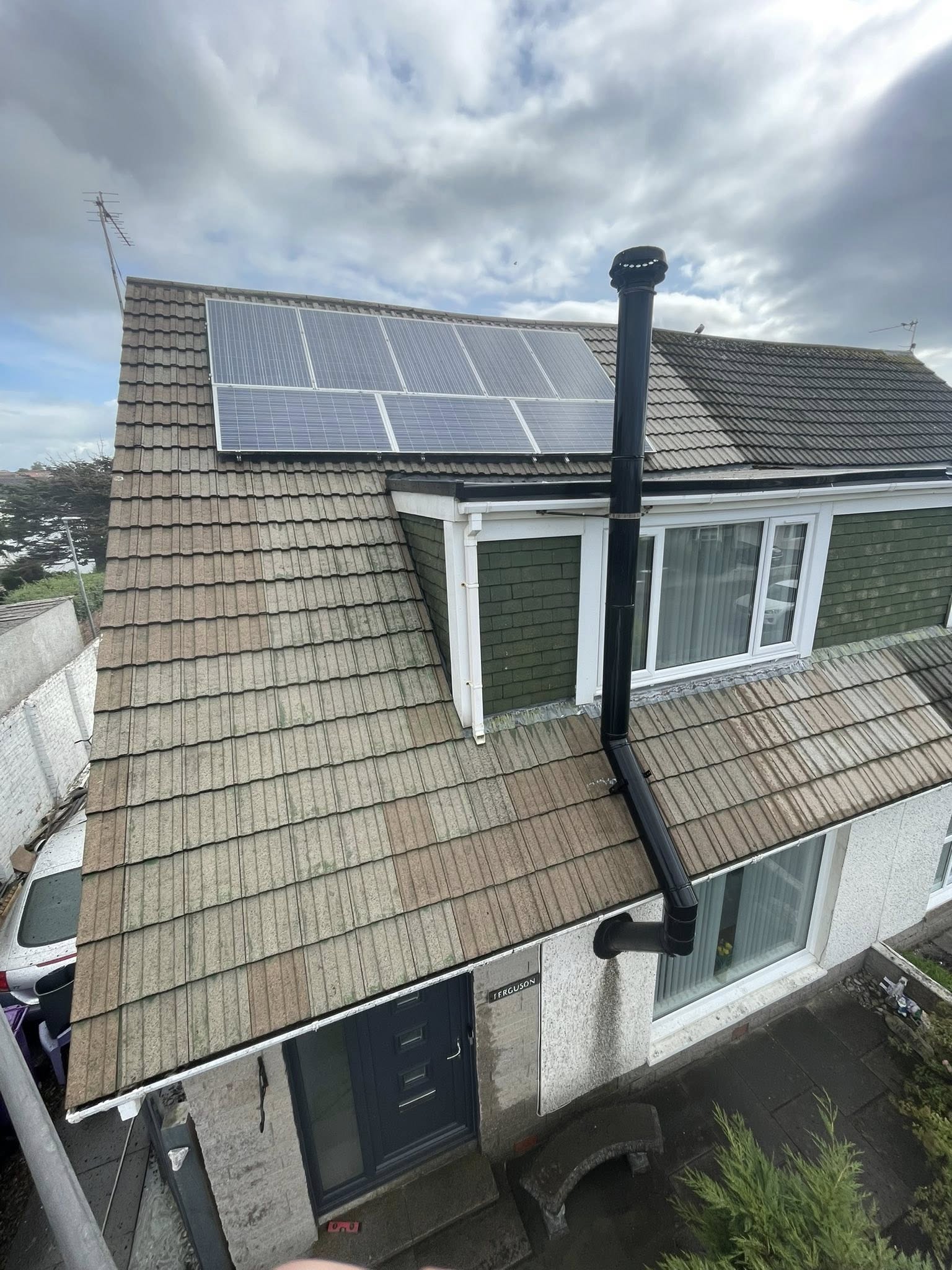 PVC and window cleaning — Paisley Roof Cleaning gallery